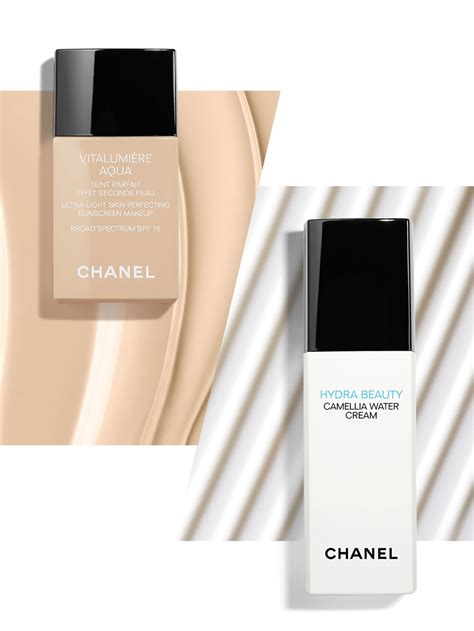 chanel vitalumiere aqua new shades|Chanel vitalumière aqua sunscreen.